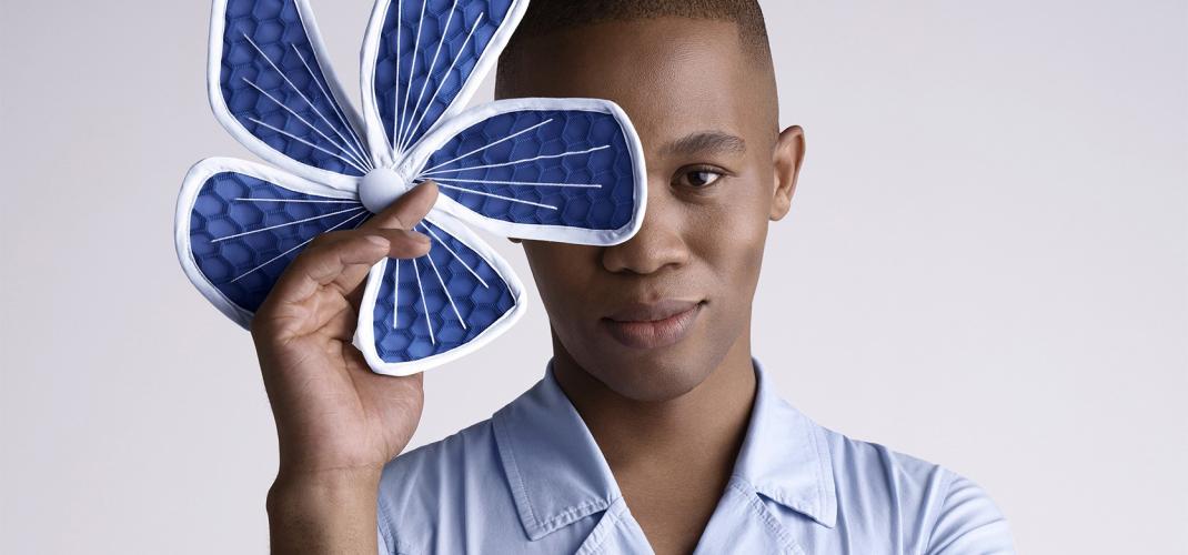 Thebe Magugu at the Bon Marché