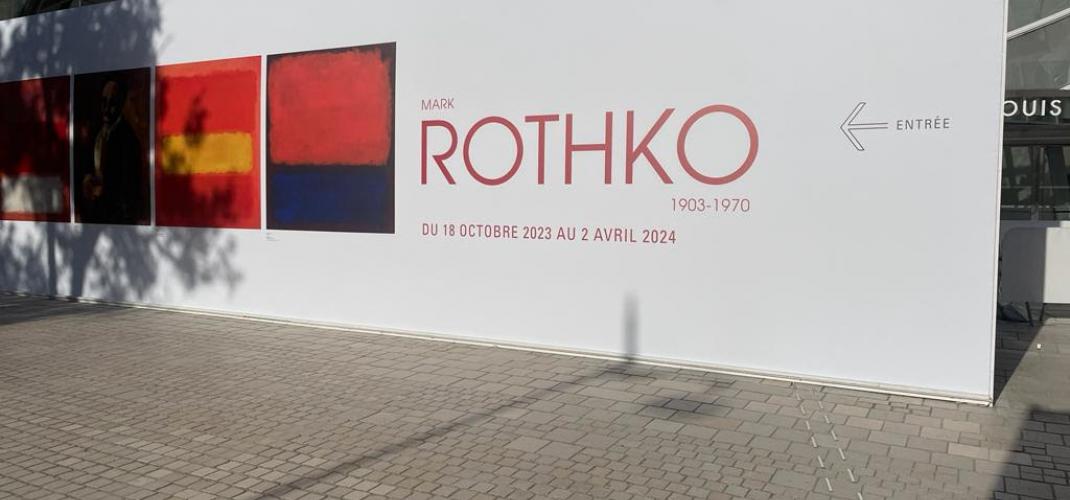 MARK ROTHKO A LA FONDATION LOUIS VUITTON